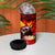 I Stand with Tigray 4 in 1 Can Cooler Tumbler Tigray Independence - Fist of Freedom
