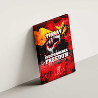 I Stand with Tigray Canvas Wall Art Tigray Independence - Fist of Freedom