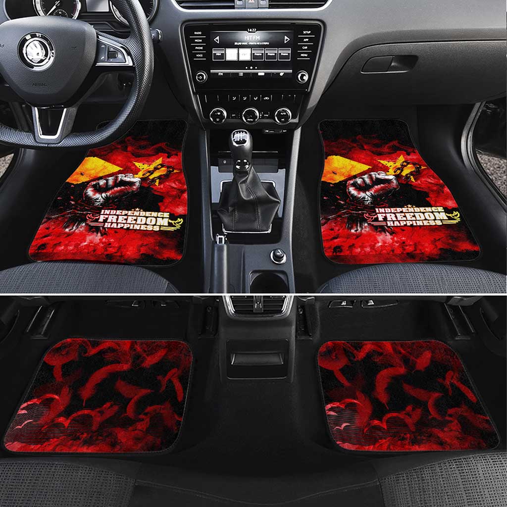 I Stand with Tigray Car Mats Tigray Independence - Fist of Freedom
