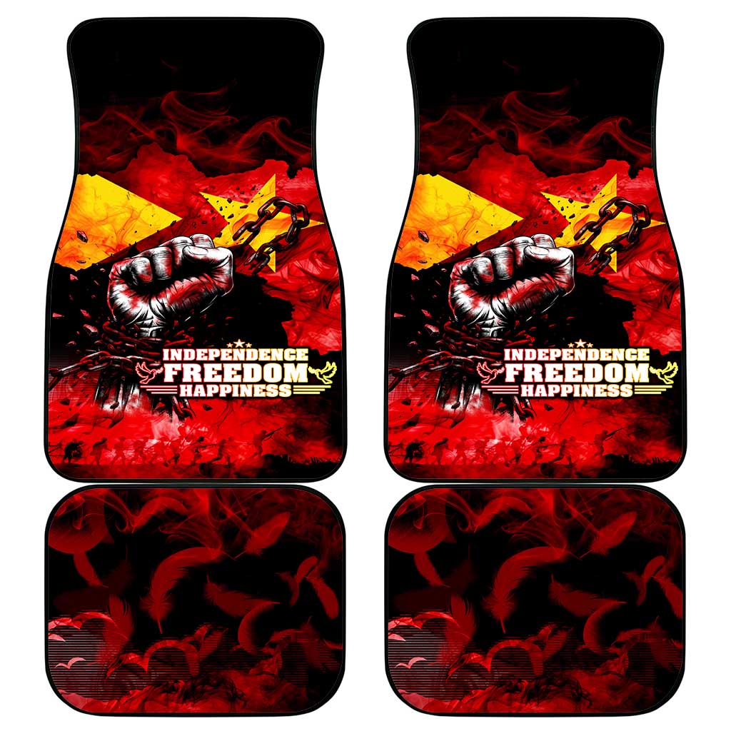 I Stand with Tigray Car Mats Tigray Independence - Fist of Freedom