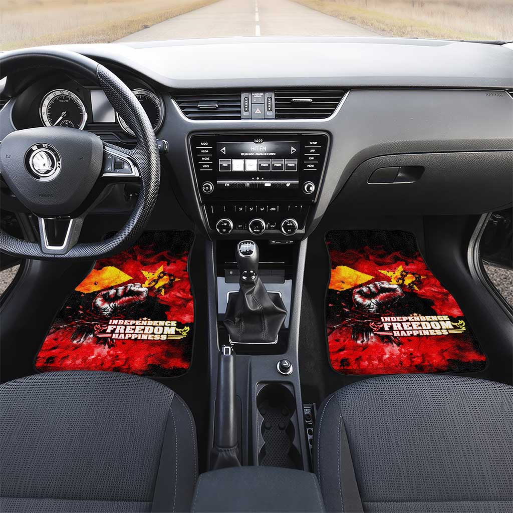 I Stand with Tigray Car Mats Tigray Independence - Fist of Freedom
