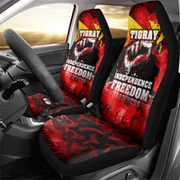 I Stand with Tigray Car Seat Cover Tigray Independence - Fist of Freedom