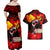 I Stand with Tigray Couples Matching Off Shoulder Maxi Dress and Hawaiian Shirt Tigray Independence - Fist of Freedom