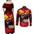 I Stand with Tigray Couples Matching Off Shoulder Maxi Dress and Long Sleeve Button Shirt Tigray Independence - Fist of Freedom