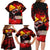 I Stand with Tigray Family Matching Long Sleeve Bodycon Dress and Hawaiian Shirt Tigray Independence - Fist of Freedom