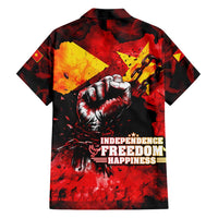 I Stand with Tigray Family Matching Long Sleeve Bodycon Dress and Hawaiian Shirt Tigray Independence - Fist of Freedom