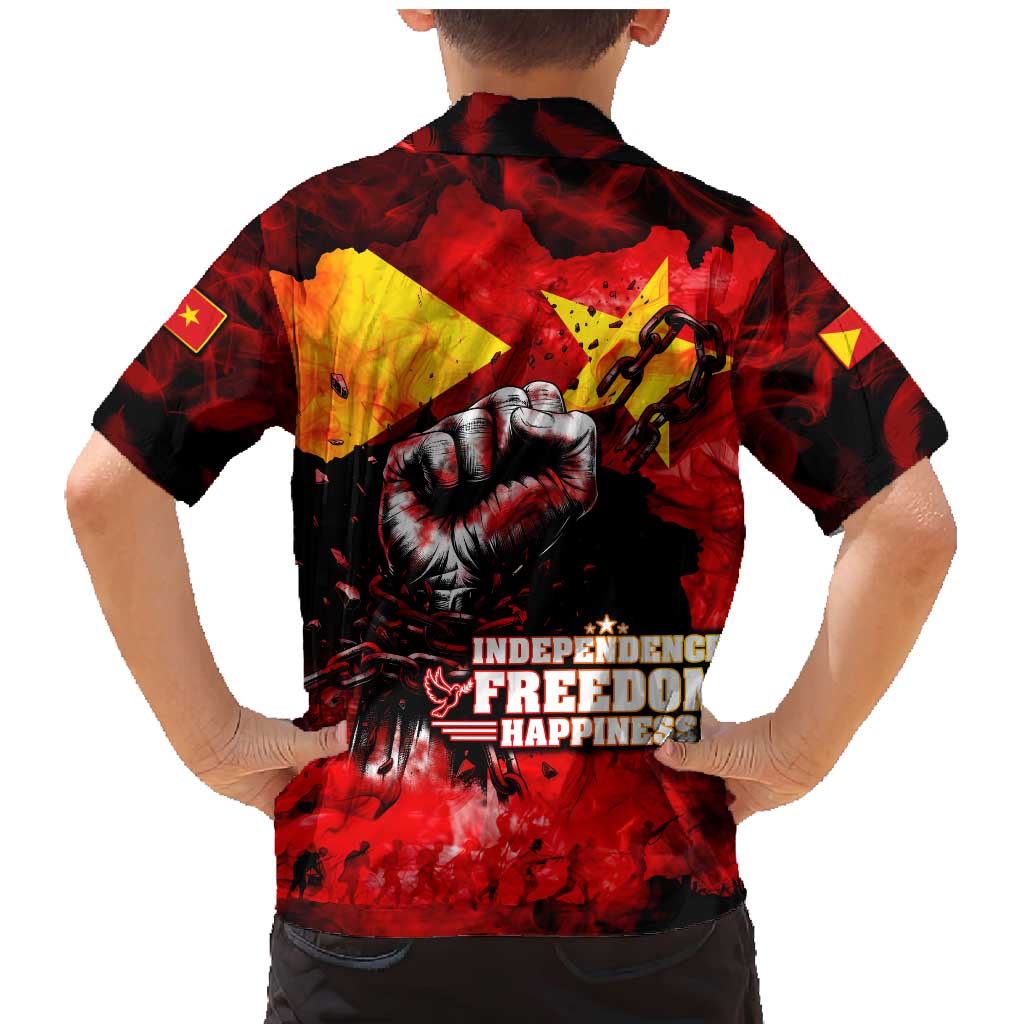 I Stand with Tigray Family Matching Mermaid Dress and Hawaiian Shirt Tigray Independence - Fist of Freedom