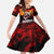 I Stand with Tigray Family Matching Short Sleeve Bodycon Dress and Hawaiian Shirt Tigray Independence - Fist of Freedom