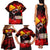 I Stand with Tigray Family Matching Tank Maxi Dress and Hawaiian Shirt Tigray Independence - Fist of Freedom