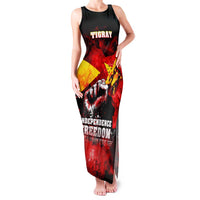 I Stand with Tigray Family Matching Tank Maxi Dress and Hawaiian Shirt Tigray Independence - Fist of Freedom
