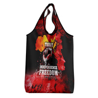 I Stand with Tigray Grocery Bag Tigray Independence - Fist of Freedom