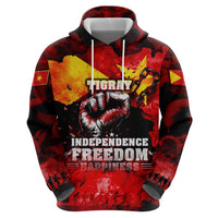 I Stand with Tigray Hoodie Tigray Independence - Fist of Freedom