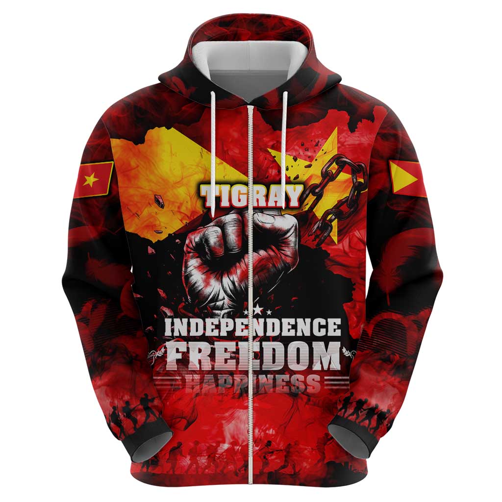 I Stand with Tigray Hoodie Tigray Independence - Fist of Freedom