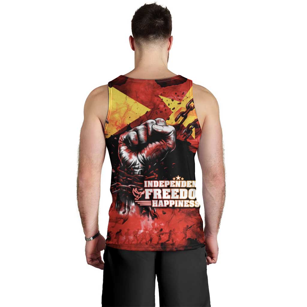 I Stand with Tigray Men Tank Top Tigray Independence - Fist of Freedom
