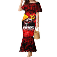 I Stand with Tigray Mermaid Dress Tigray Independence - Fist of Freedom