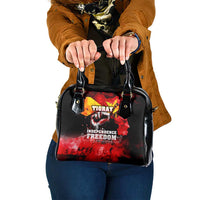 I Stand with Tigray Shoulder Handbag Tigray Independence - Fist of Freedom