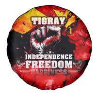 I Stand with Tigray Spare Tire Cover Tigray Independence - Fist of Freedom