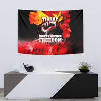 I Stand with Tigray Tapestry Tigray Independence - Fist of Freedom