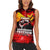 I Stand with Tigray Women Sleeveless Polo Shirt Tigray Independence - Fist of Freedom