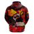 I Stand with Tigray Zip Hoodie Tigray Independence - Fist of Freedom