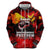 I Stand with Tigray Zip Hoodie Tigray Independence - Fist of Freedom