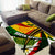 South Africa Freedom Day Area Rug Mandela Legacy National Pride Protea Flower