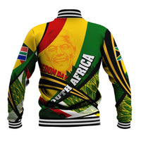 South Africa Freedom Day Baseball Jacket Mandela Legacy National Pride Protea Flower