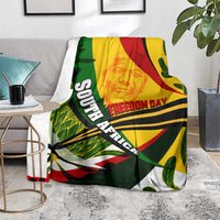 South Africa Freedom Day Blanket Mandela Legacy National Pride Protea Flower