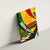 South Africa Freedom Day Canvas Wall Art Mandela Legacy National Pride Protea Flower