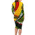South Africa Freedom Day Family Matching Long Sleeve Bodycon Dress and Hawaiian Shirt Mandela Legacy National Pride Protea Flower