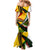 South Africa Freedom Day Family Matching Mermaid Dress and Hawaiian Shirt Mandela Legacy National Pride Protea Flower