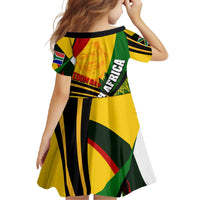 South Africa Freedom Day Family Matching Summer Maxi Dress and Hawaiian Shirt Mandela Legacy National Pride Protea Flower