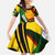 South Africa Freedom Day Family Matching Tank Maxi Dress and Hawaiian Shirt Mandela Legacy National Pride Protea Flower