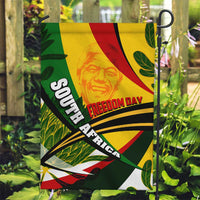 South Africa Freedom Day Garden Flag Mandela Legacy National Pride Protea Flower