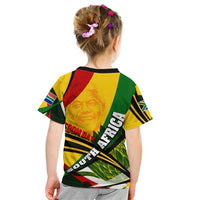 South Africa Freedom Day Kid T Shirt Mandela Legacy National Pride Protea Flower