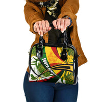 South Africa Freedom Day Shoulder Handbag Mandela Legacy National Pride Protea Flower