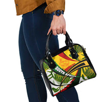 South Africa Freedom Day Shoulder Handbag Mandela Legacy National Pride Protea Flower
