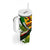 South Africa Freedom Day Tumbler With Handle Mandela Legacy National Pride Protea Flower