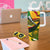 South Africa Freedom Day Tumbler With Handle Mandela Legacy National Pride Protea Flower