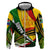 South Africa Freedom Day Zip Hoodie Mandela Legacy National Pride Protea Flower
