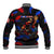 Puerto Rican Rooster Baseball Jacket Puerto Rico Pride and Power Spirit