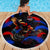Puerto Rican Rooster Beach Blanket Puerto Rico Pride and Power Spirit