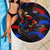 Puerto Rican Rooster Beach Blanket Puerto Rico Pride and Power Spirit