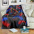 Puerto Rican Rooster Blanket Puerto Rico Pride and Power Spirit