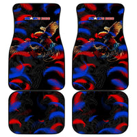 Puerto Rican Rooster Car Mats Puerto Rico Pride and Power Spirit