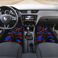 Puerto Rican Rooster Car Mats Puerto Rico Pride and Power Spirit