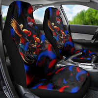Puerto Rican Rooster Car Seat Cover Puerto Rico Pride and Power Spirit