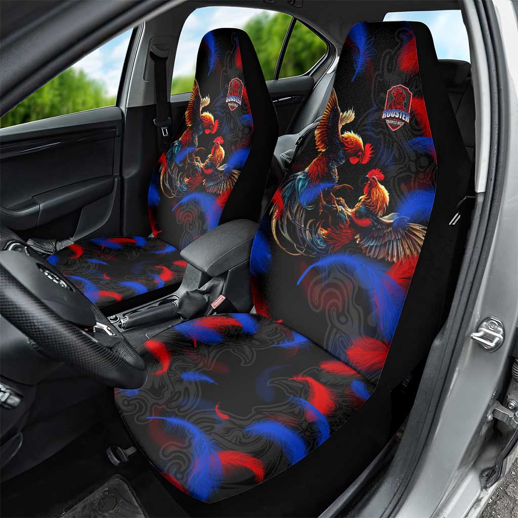 Puerto Rican Rooster Car Seat Cover Puerto Rico Pride and Power Spirit