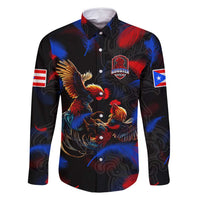 Puerto Rican Rooster Family Matching Off Shoulder Maxi Dress and Hawaiian Shirt Puerto Rico Pride and Power Spirit