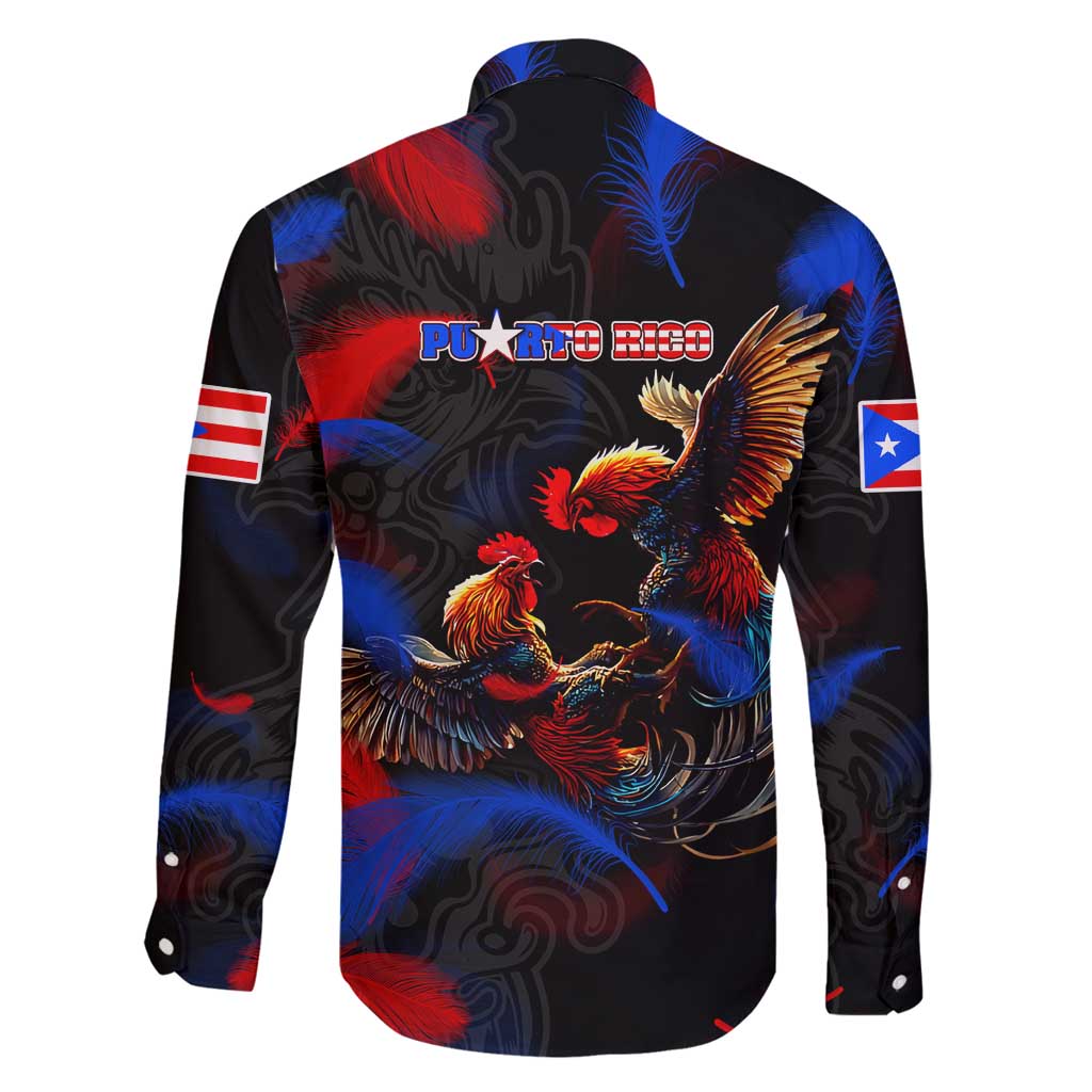 Puerto Rican Rooster Family Matching Off Shoulder Maxi Dress and Hawaiian Shirt Puerto Rico Pride and Power Spirit